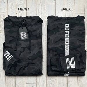 Howitzer Black Camo Hoodie